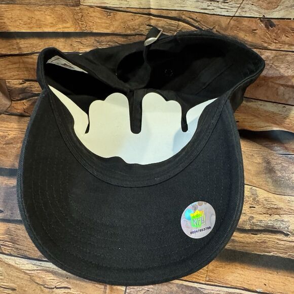 Super Bowl XLII Hat Cap Black Adjustable Strap Back NFL February 3, 2008 Cotton - Picture 6 of 8